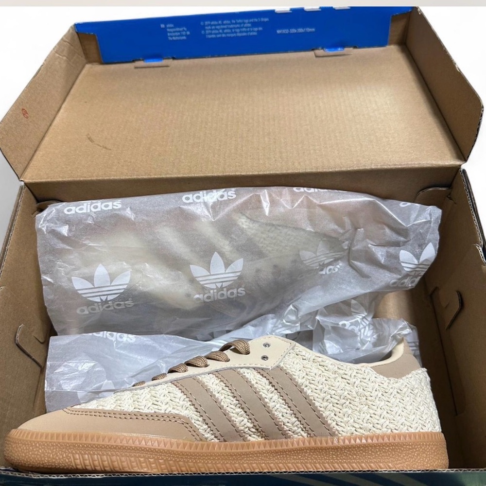 adidas Women’s Sneakers in Cream and Tan